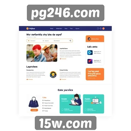 Interface do usuário do pg246.com e sua usabilidade